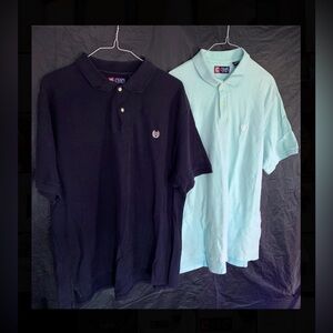 Chaps Polo Ralph Lauren Polo Shirt 2pc Lot  Mens XXL/3XLB Plus Size Classic